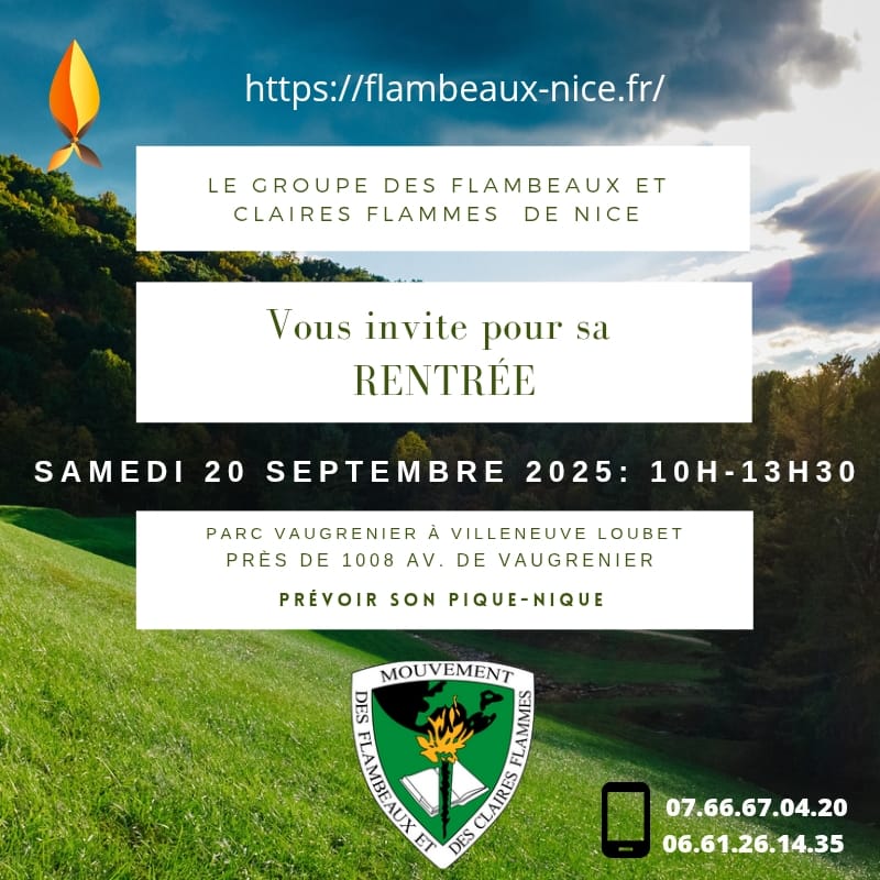 Rentrée Flambeaux Nice